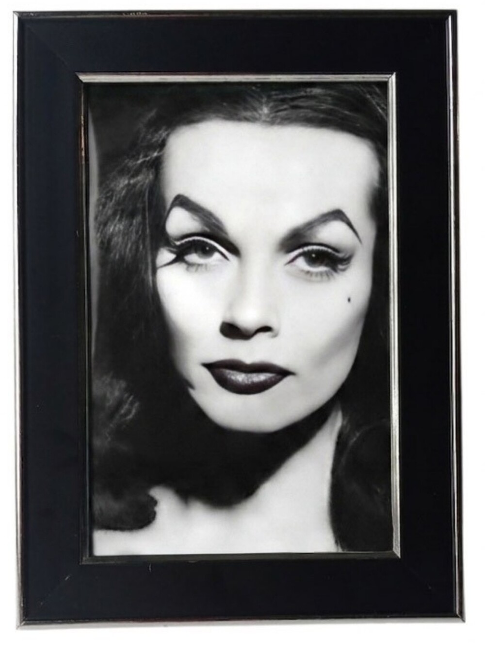 Vampira Rare Vintage Horror Gothic Punk Witchy Goth Beautiful beauty portrait